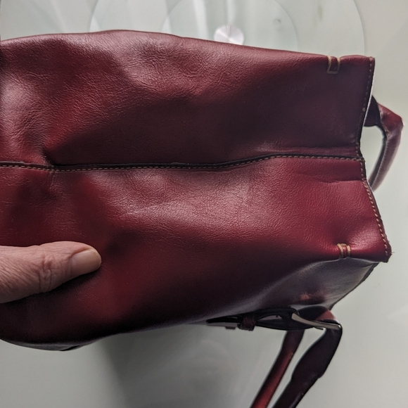 Aldo tote bag in cherry red - Picture 11 of 12